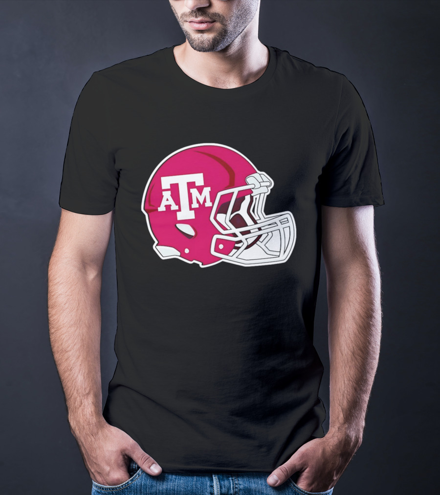 Texas A&M Aggies Football Helmet Fan Gear T-Shirt