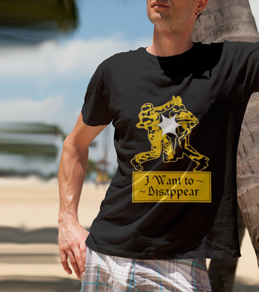 I Want To Disappear The Smiths Fighting Men Music Album T-Shirt