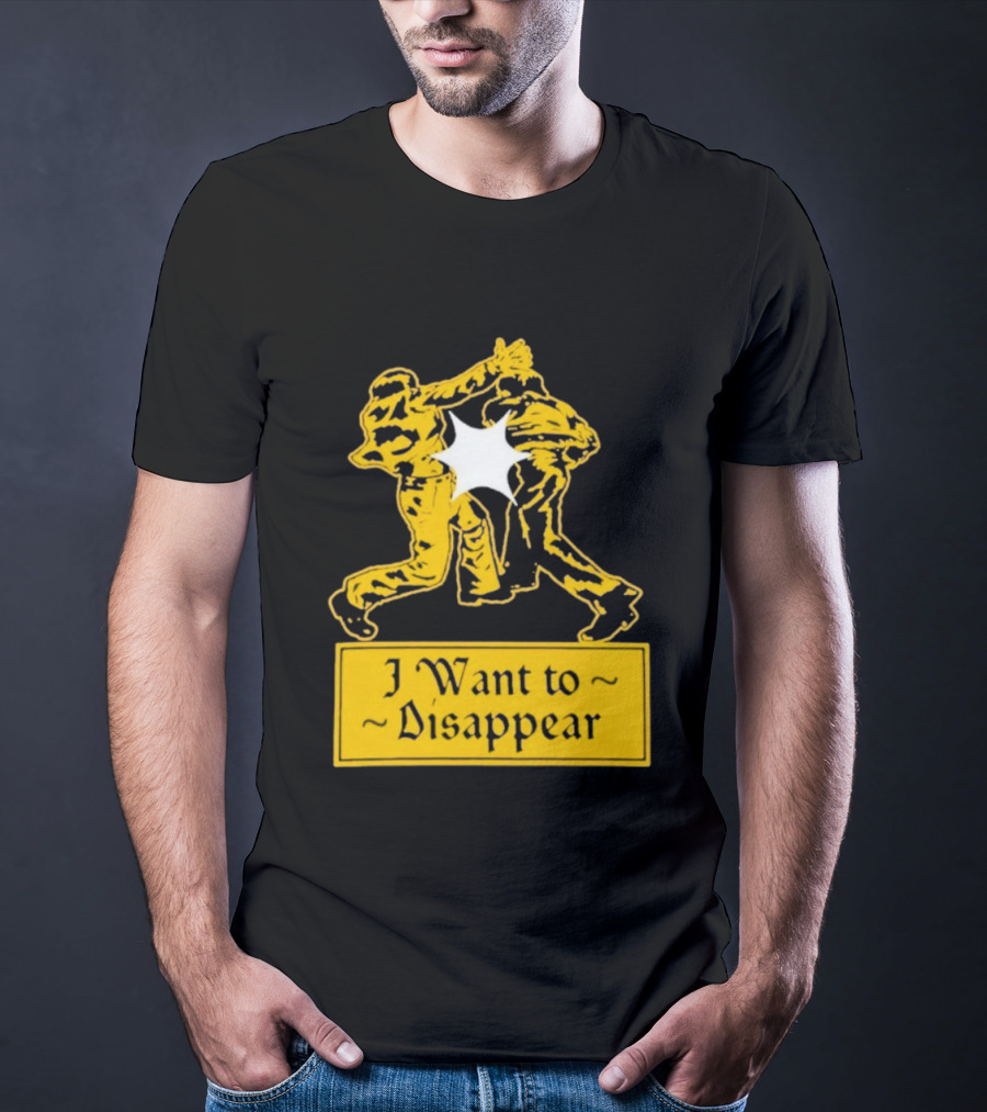 I Want To Disappear The Smiths Fighting Men Music Album T-Shirt