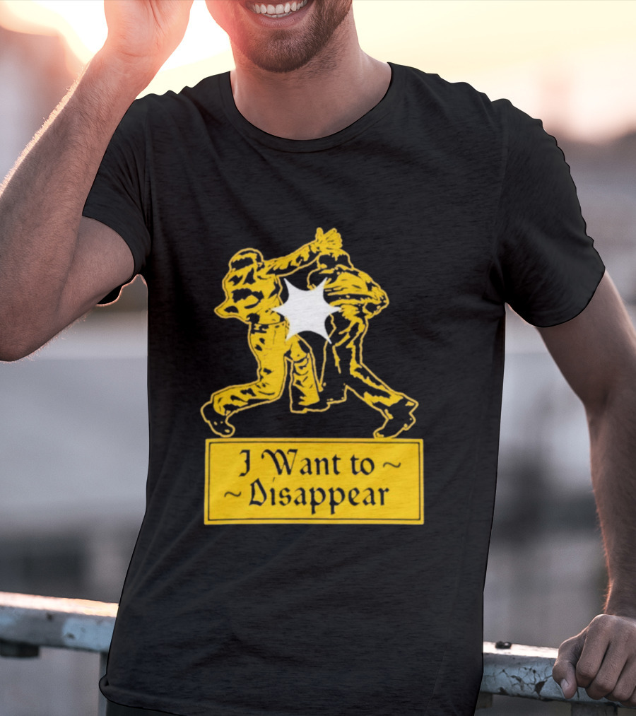 I Want To Disappear The Smiths Fighting Men Music Album T-Shirt