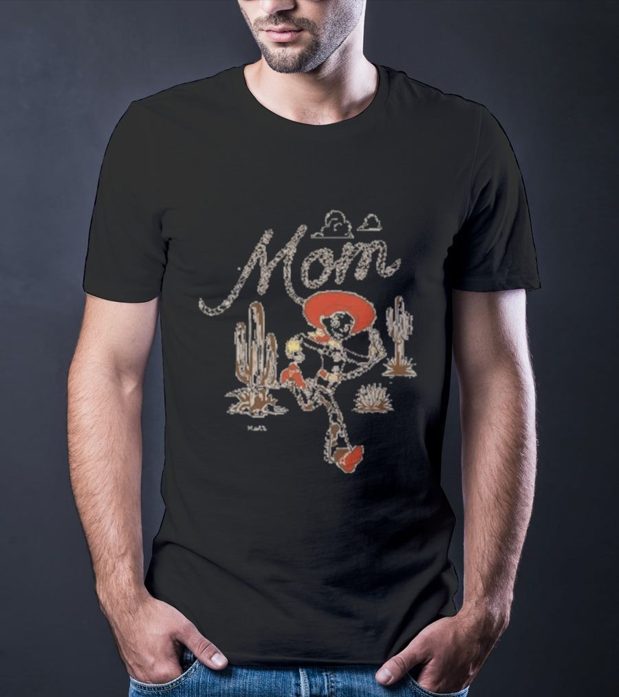 Mom Toy Story Jessie Western Cropped Cactus T-Shirt