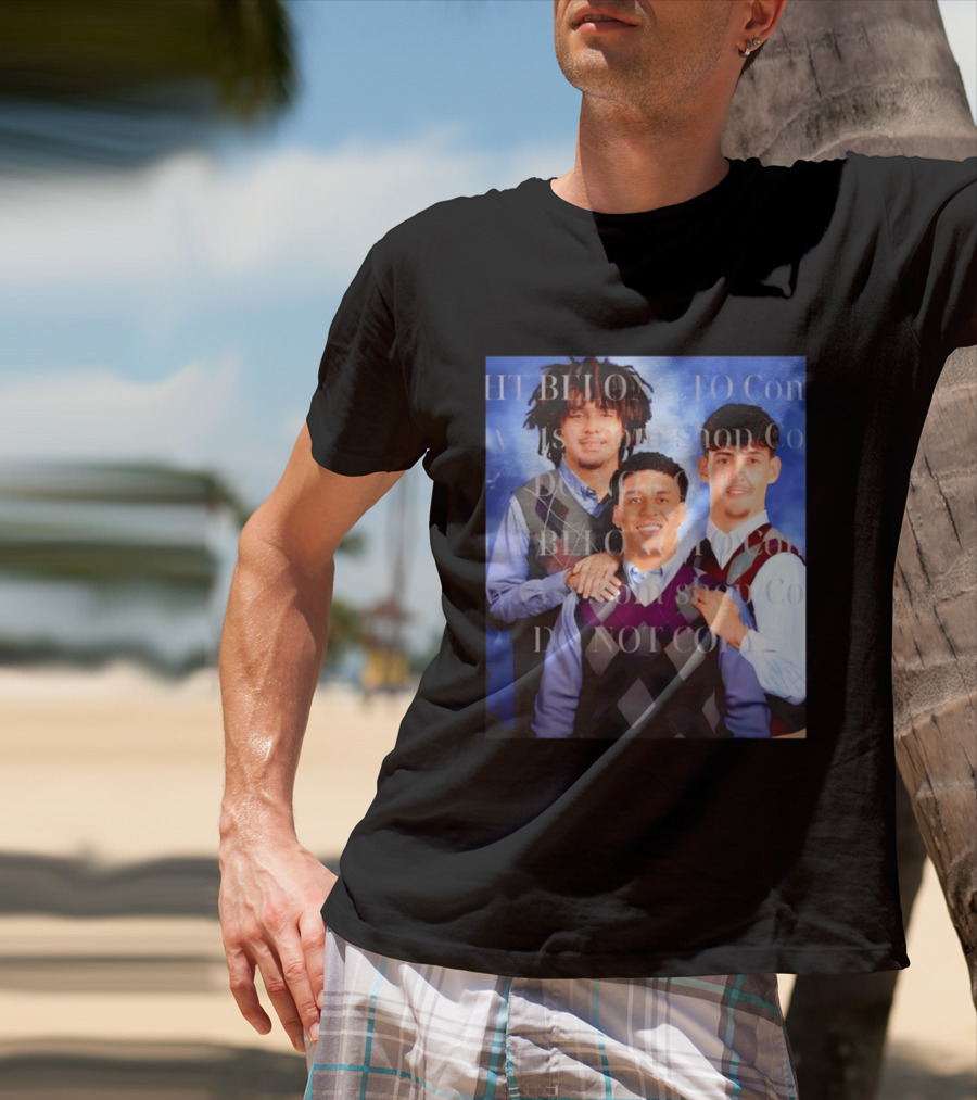 Yaxel Lendeborg Elliot Cadeau Aday Mara Step Brothers Basketball Photo T-Shirt