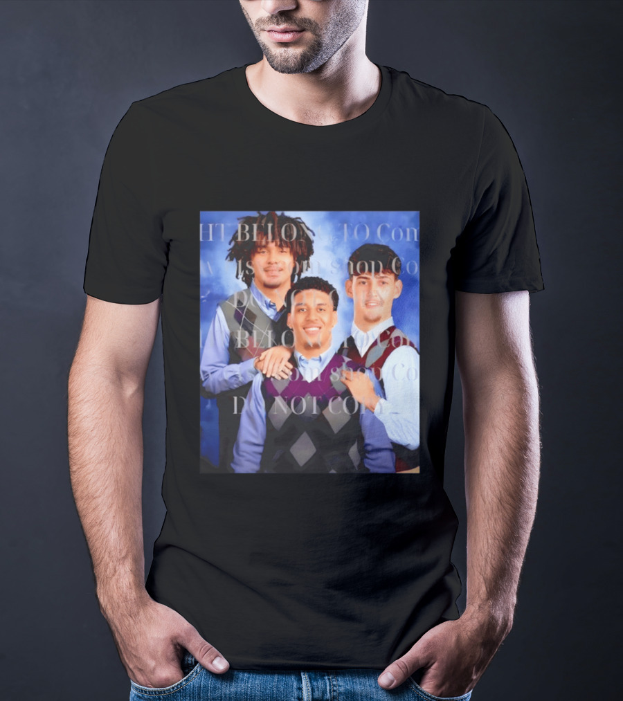 Yaxel Lendeborg Elliot Cadeau Aday Mara Step Brothers Basketball Photo T-Shirt