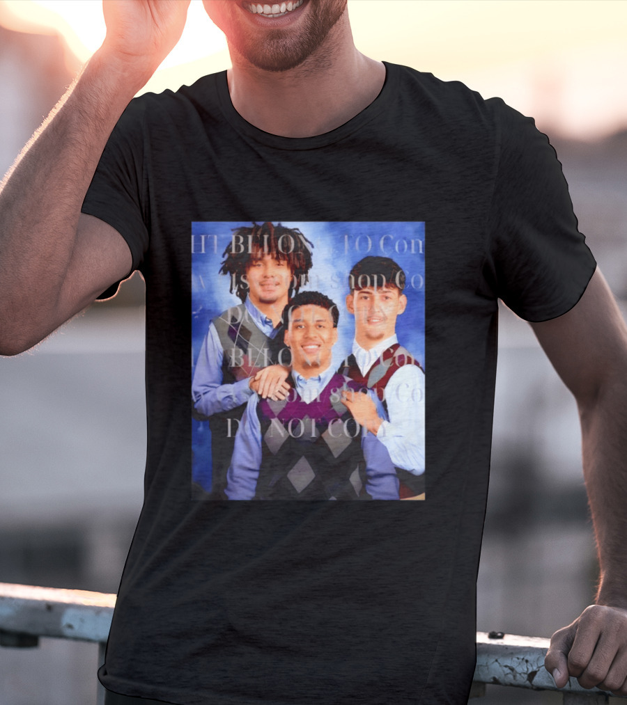 Yaxel Lendeborg Elliot Cadeau Aday Mara Step Brothers Basketball Photo T-Shirt