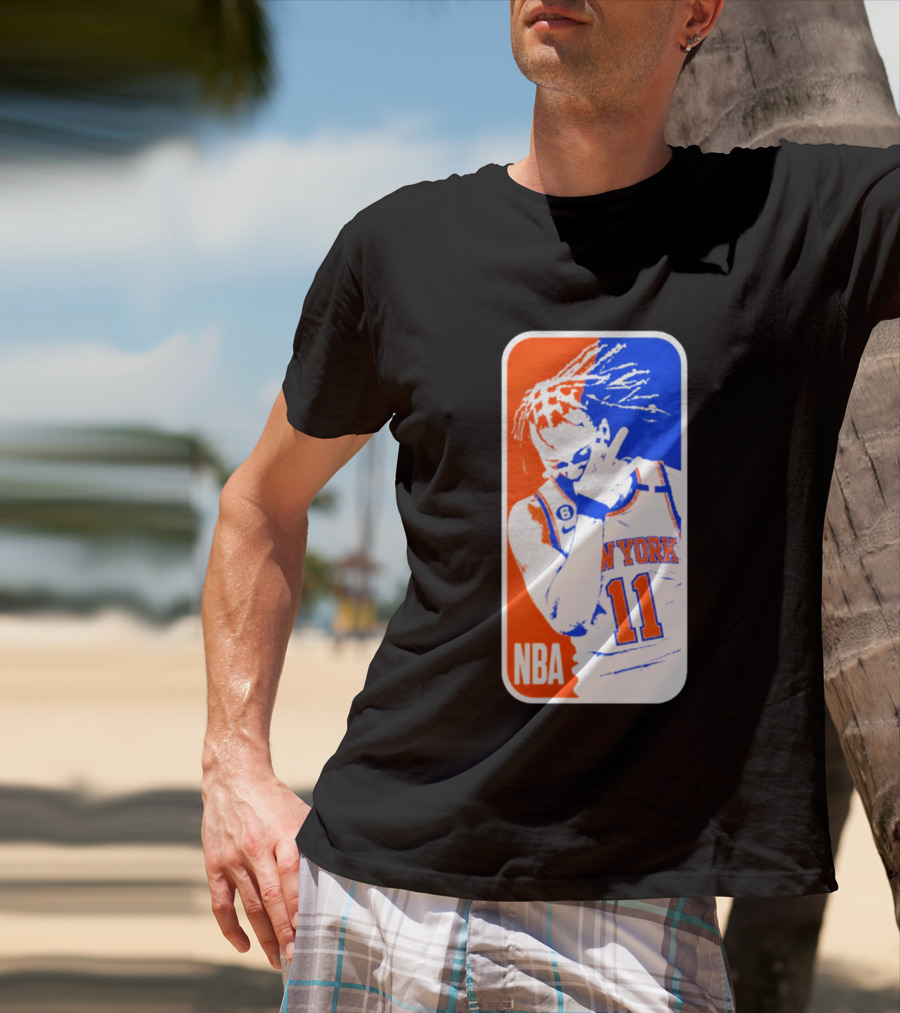 New York 11 NBA Jalen Brunson Knicks T-Shirt