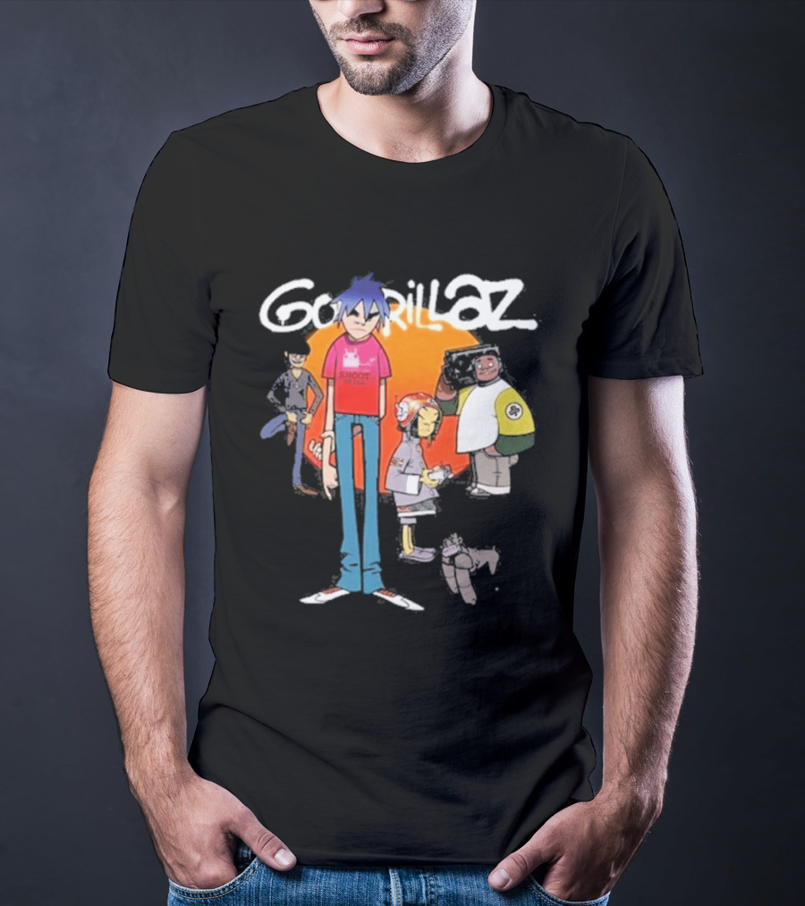 Gorillaz Summer Tour 2026 Band Members T-Shirt