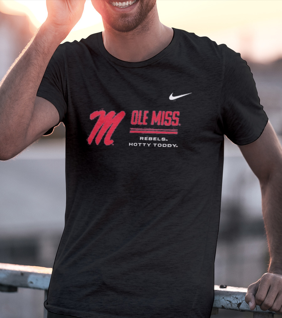Nike Ole Miss Rebels Hotty Toddy Velocity M T-Shirt