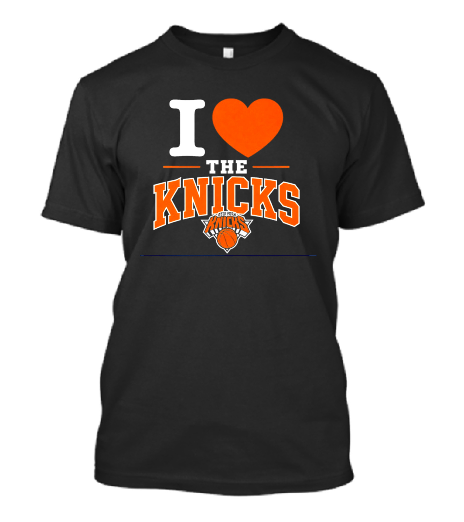 I Love The New York Knicks Basketball Team Fan T-Shirt