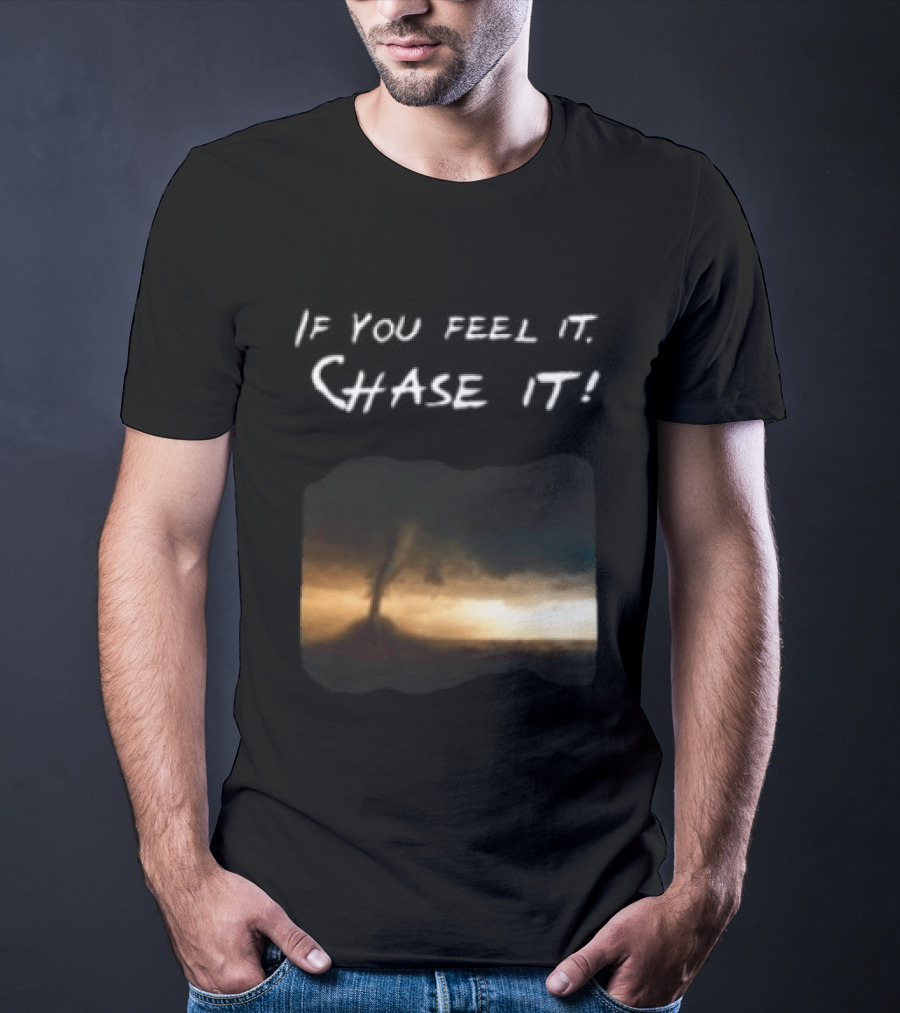 If You Feel It Chase It Beryl Hurricane Anime 2024 T-Shirt