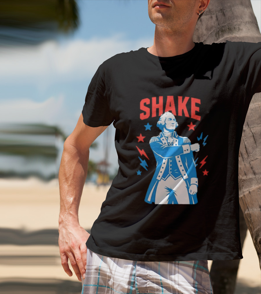Shake And Bake George Washington America Drinking T-Shirt