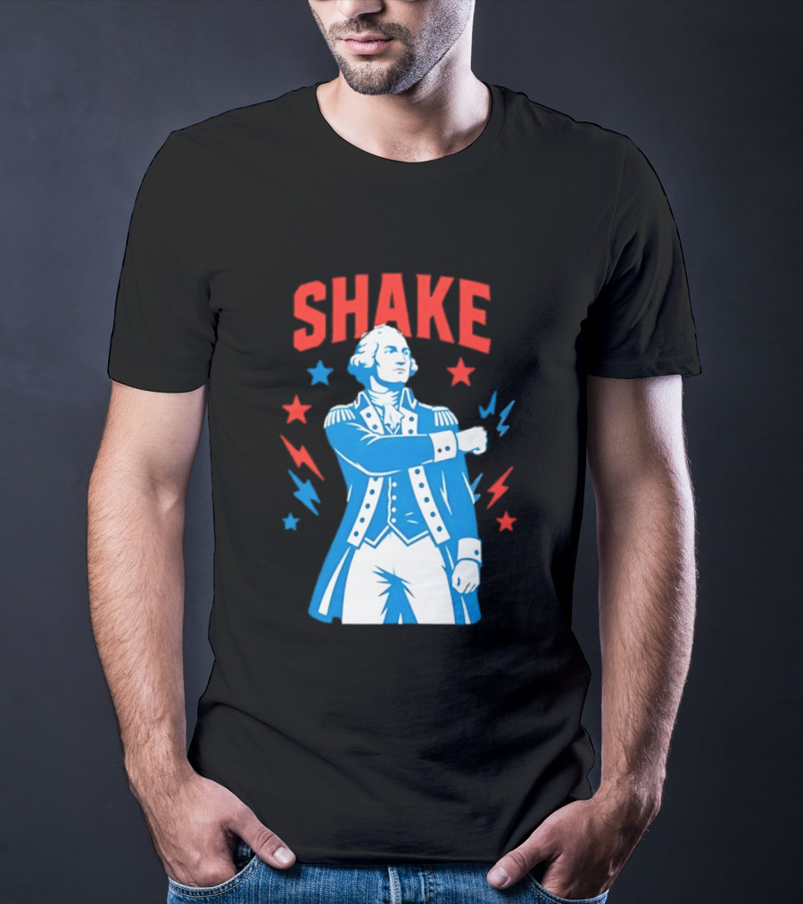 Shake And Bake George Washington America Drinking T-Shirt