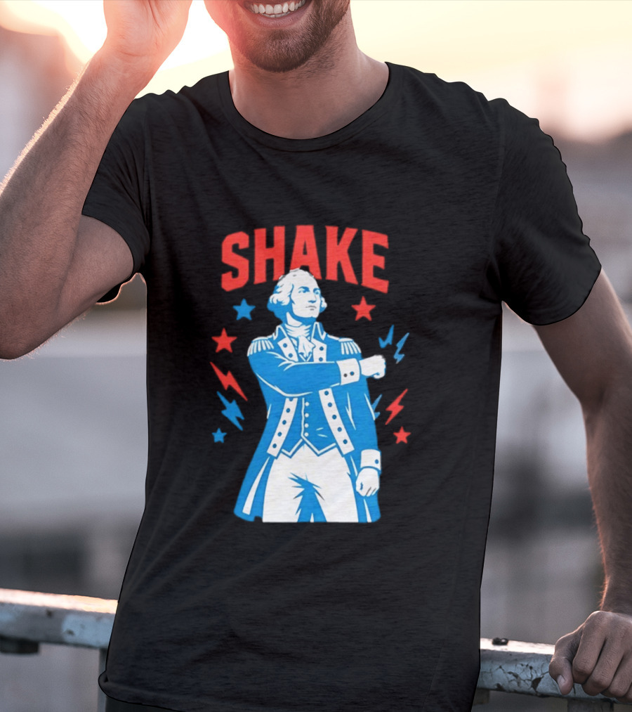 Shake And Bake George Washington America Drinking T-Shirt