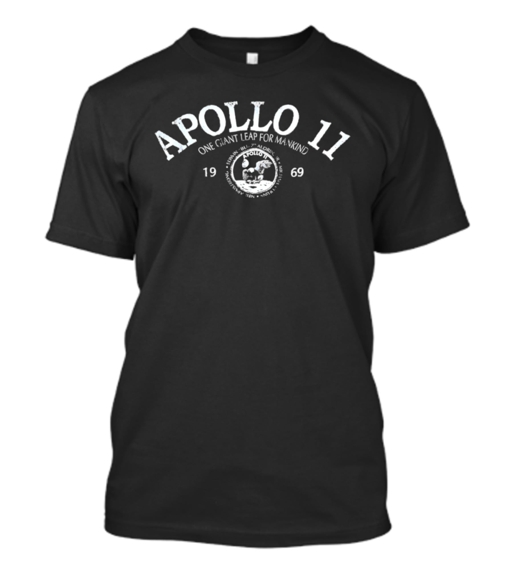 Apollo 11 One Giant Leap For Mankind 1969 NASA Moon Landing T-Shirt