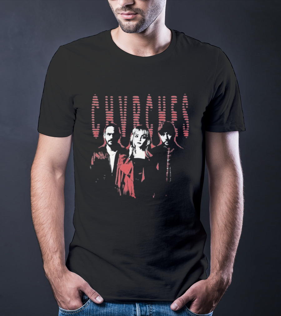 CHVRCHES Band Member Red T-Shirt