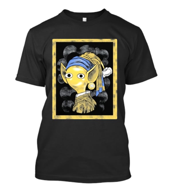 Girl With A Pellet Earring Alien Number 10 T-Shirt