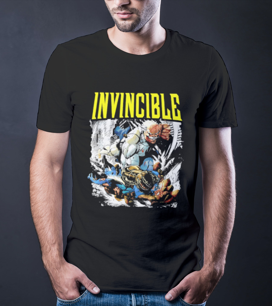 Invincible Thragg Vs Omni Man Epic Battle Comics T-Shirt