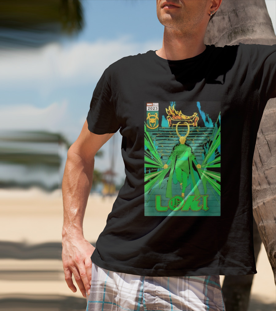 Marvel Studios Loki 2023 Season 2 God Comic T-Shirt