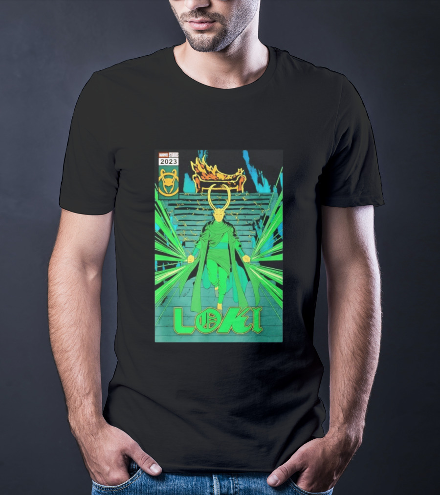 Marvel Studios Loki 2023 Season 2 God Comic T-Shirt