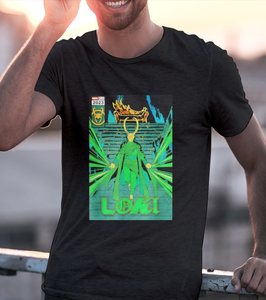 Marvel Studios Loki 2023 Season 2 God Comic T-Shirt