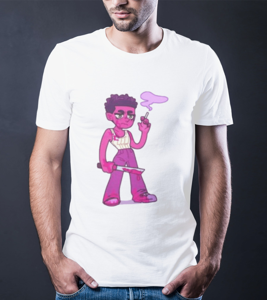 Amc Shop Interview With The Vampire Very Merry Mart Louis Smoking Knife T-Shirt
