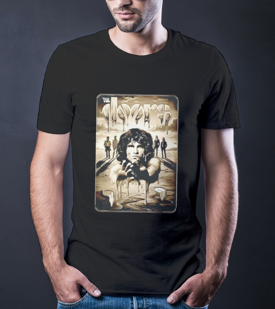 The Doors Break On Through Salvador Dali Style Jim Morrison T-Shirt