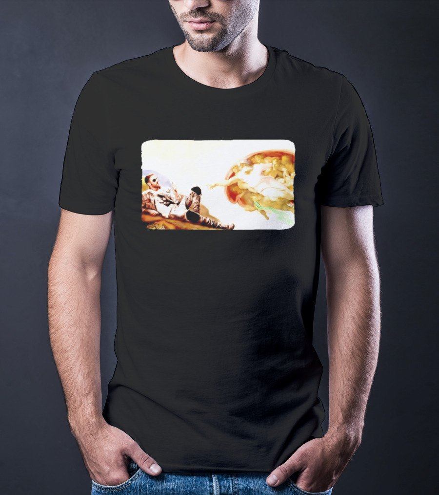 AEW Orange Cassidy The Creation Of Adam T-Shirt