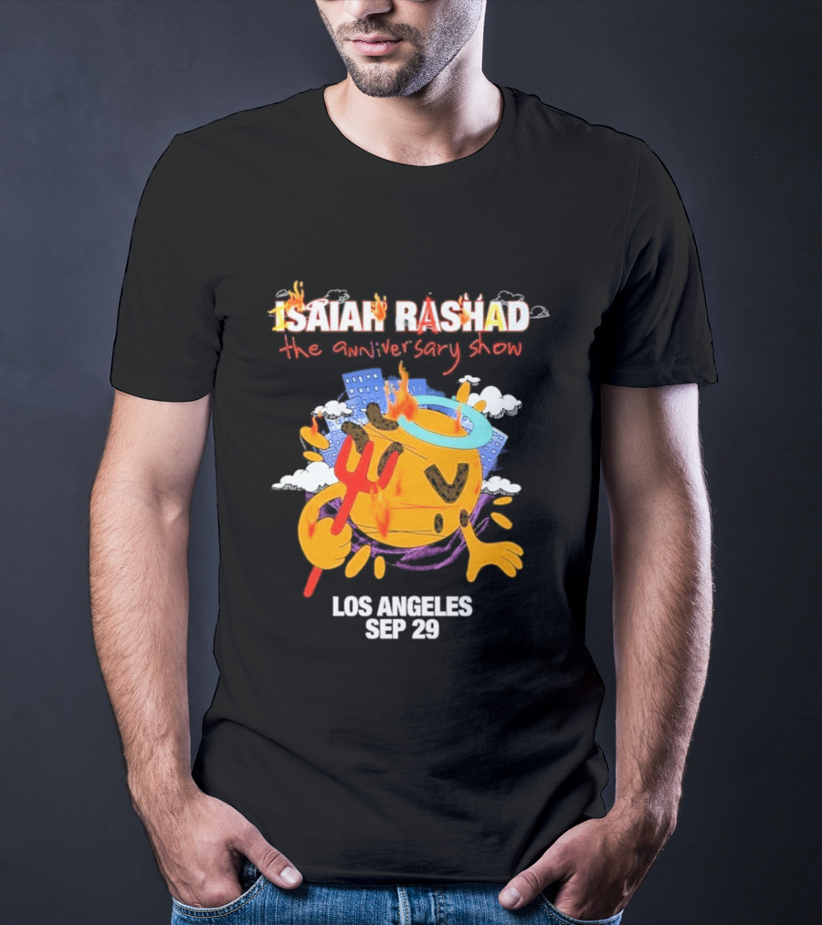 Isaiah Rashad The Anniversary Show Los Angeles Sep 29 T-Shirt