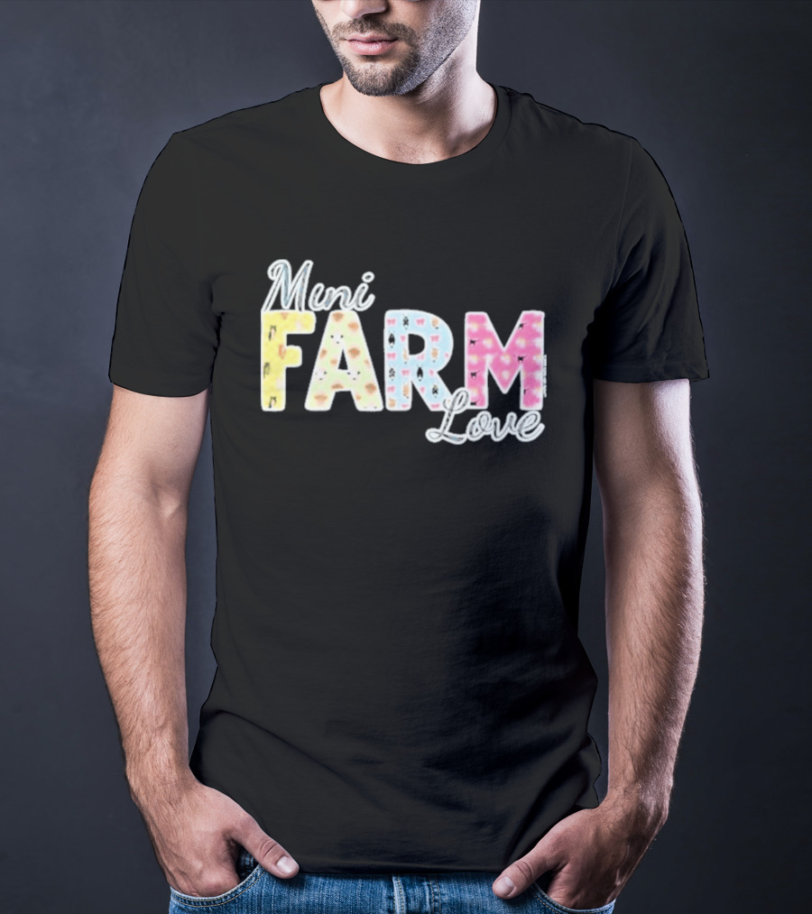 Mini Farm Love Floral Pastel T-Shirt