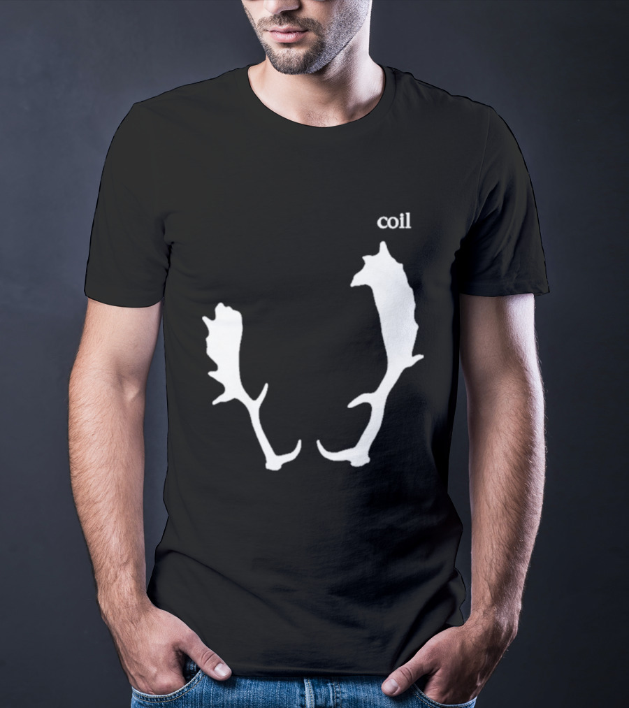 Coil Black Antlers T-Shirt