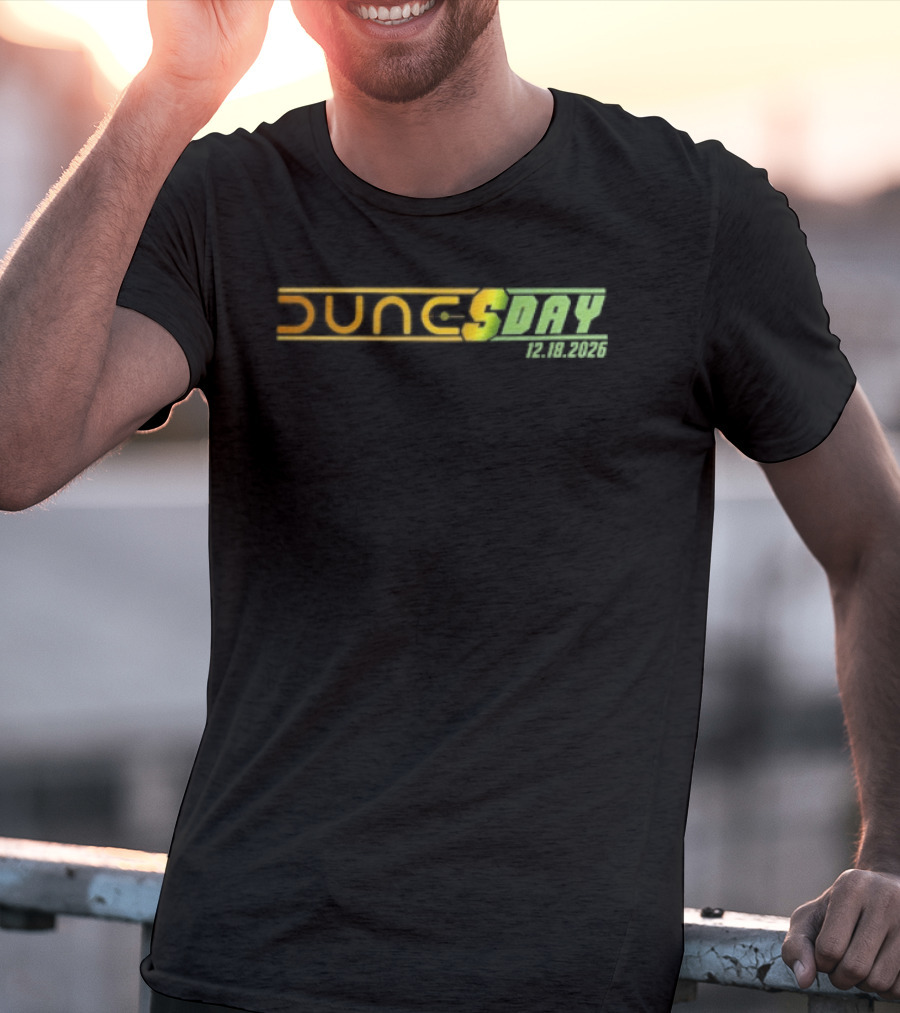 Dunesday December 18 2026 Dune Movie Release Date T-Shirt