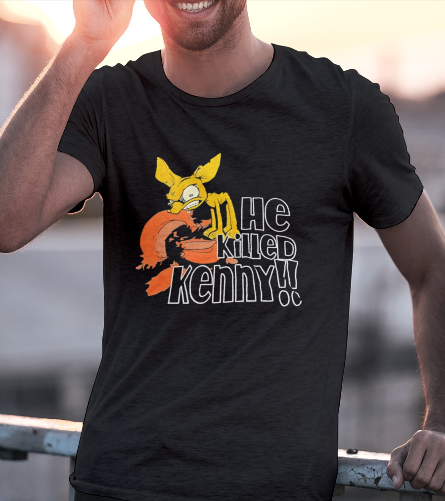 Psycho Chihuahua He Killed Kenny T-Shirt