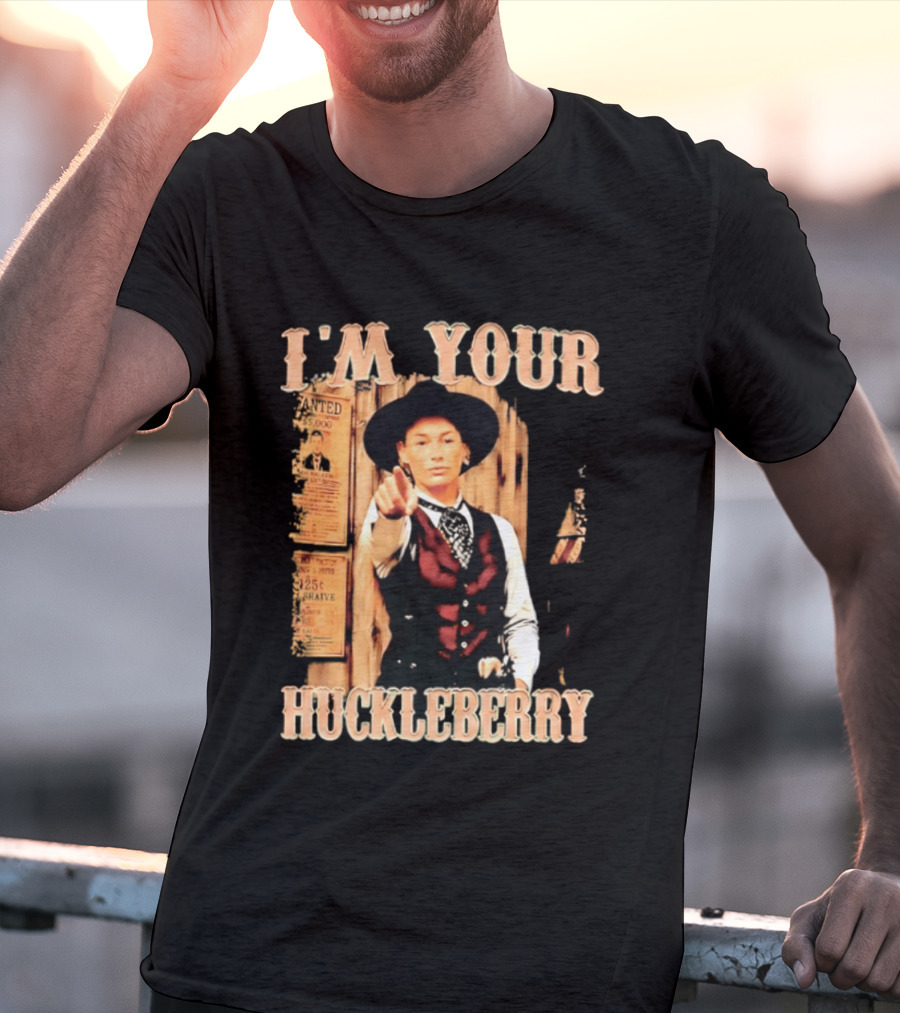 I'm Your Huckleberry Sophie Cunningham Indiana Fever Cowgirl T-Shirt