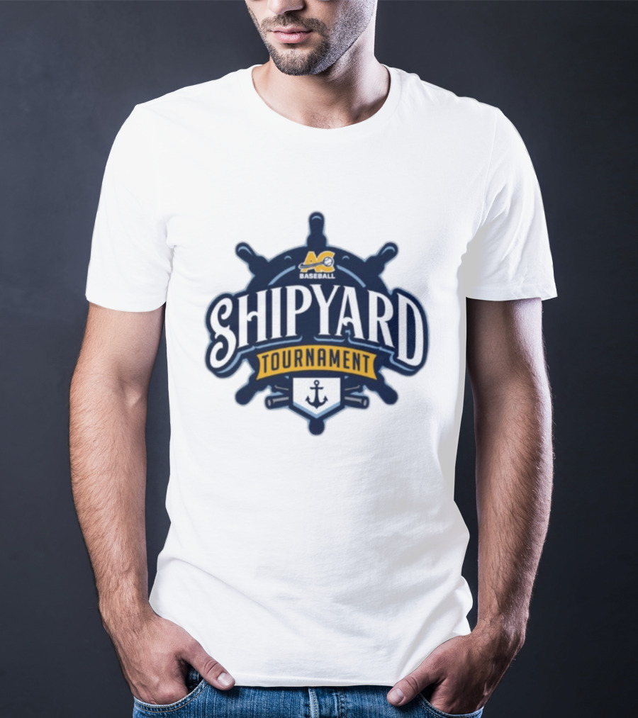 2024 AC Baseball 7th Annual Shipyard Tournament Event T-Shirt