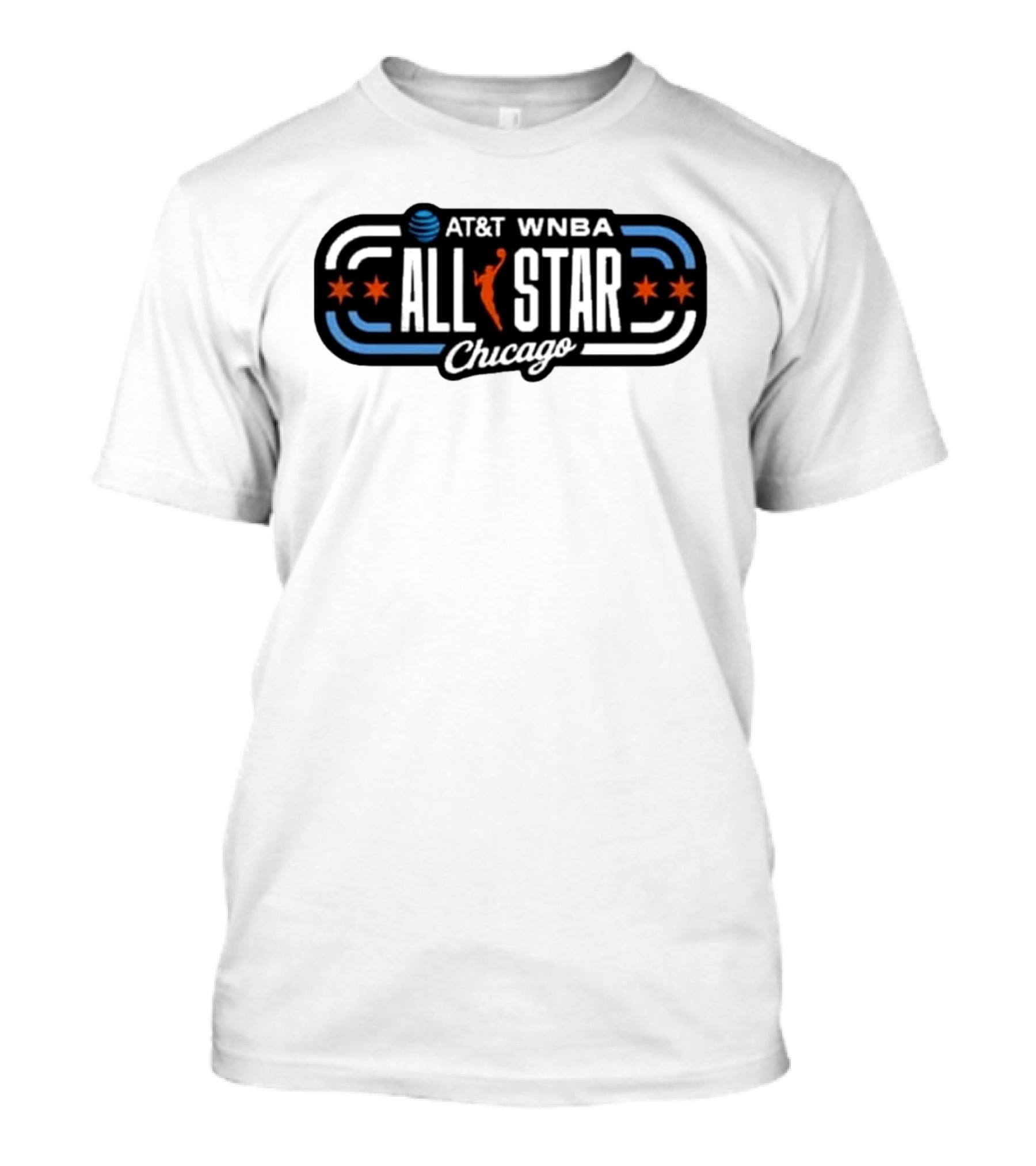 AT&T WNBA All Star Chicago 2026 United Center July 25 T-Shirt