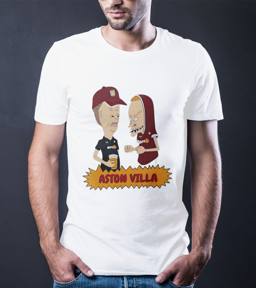Aston Villa Beavis And Butt Head BK8 T-Shirt