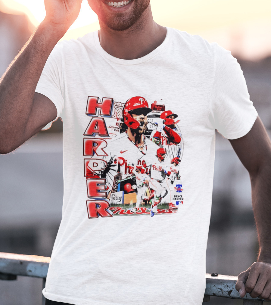 Bryce Harper Phillies Citizens Bank Park Moments 2026 T-Shirt