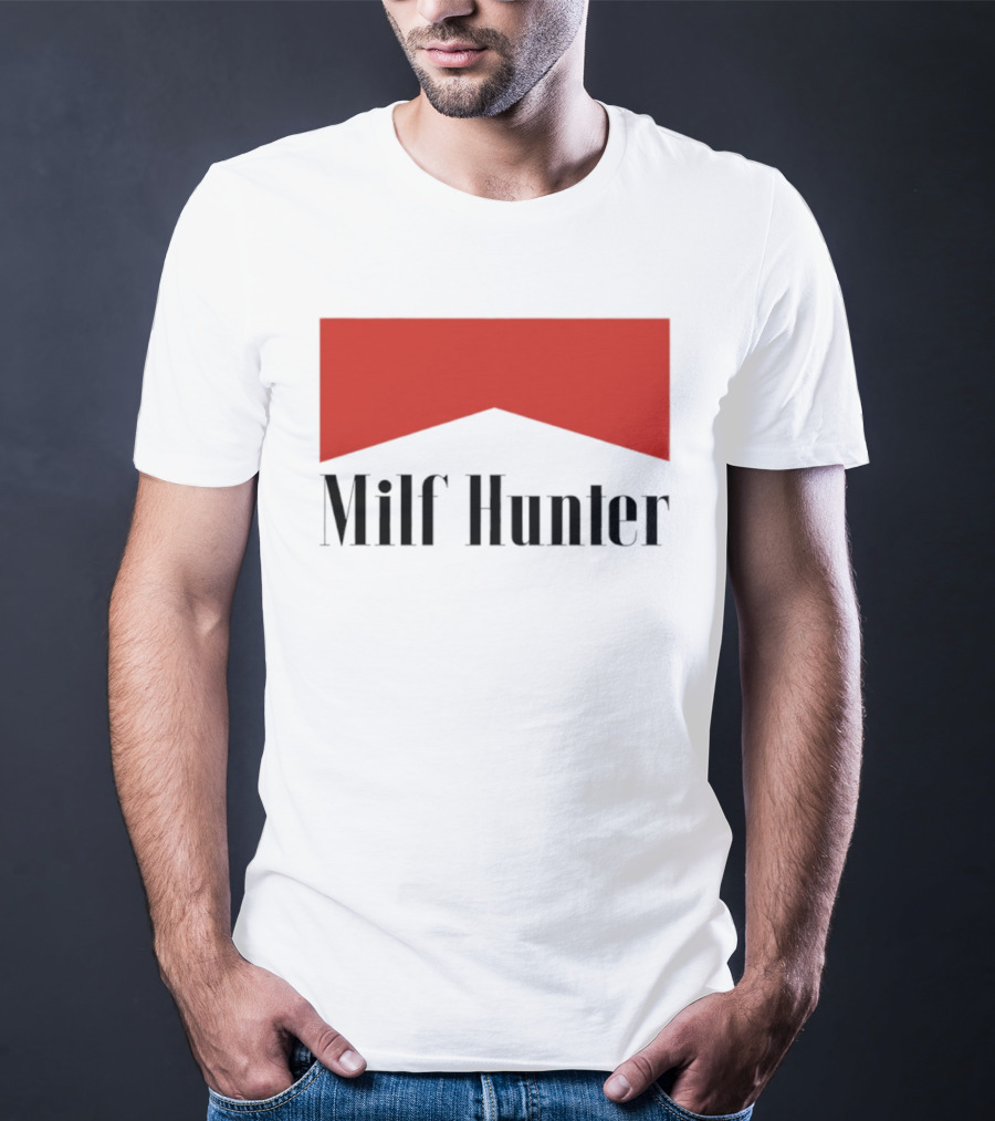 Milf Hunter Marlboro Red Crest T-Shirt