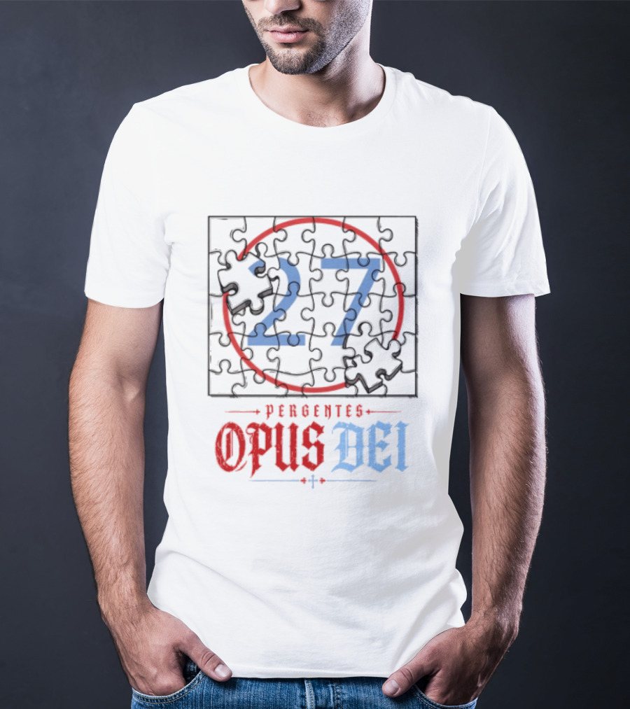 Pergentes Opus Dei 27 Puzzle T-Shirt