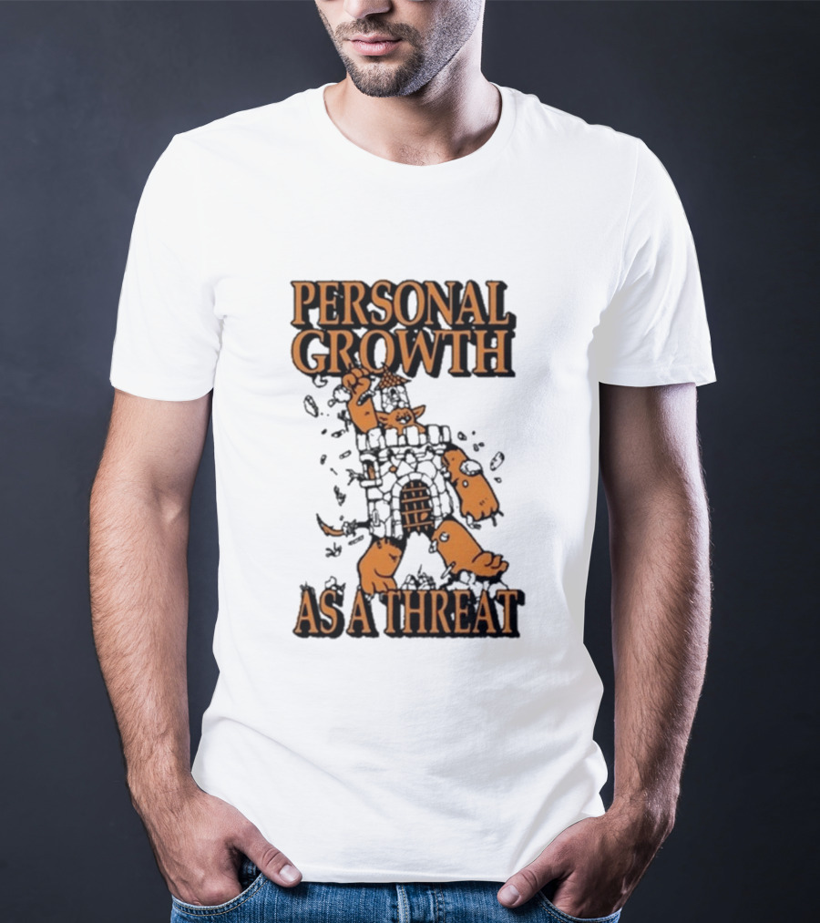 Personal Growth As A Threat Castle And Creature T-Shirt
