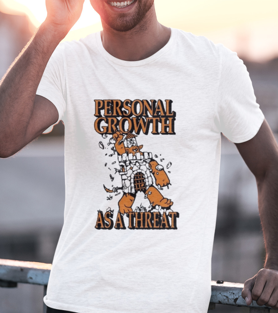 Personal Growth As A Threat Castle And Creature T-Shirt