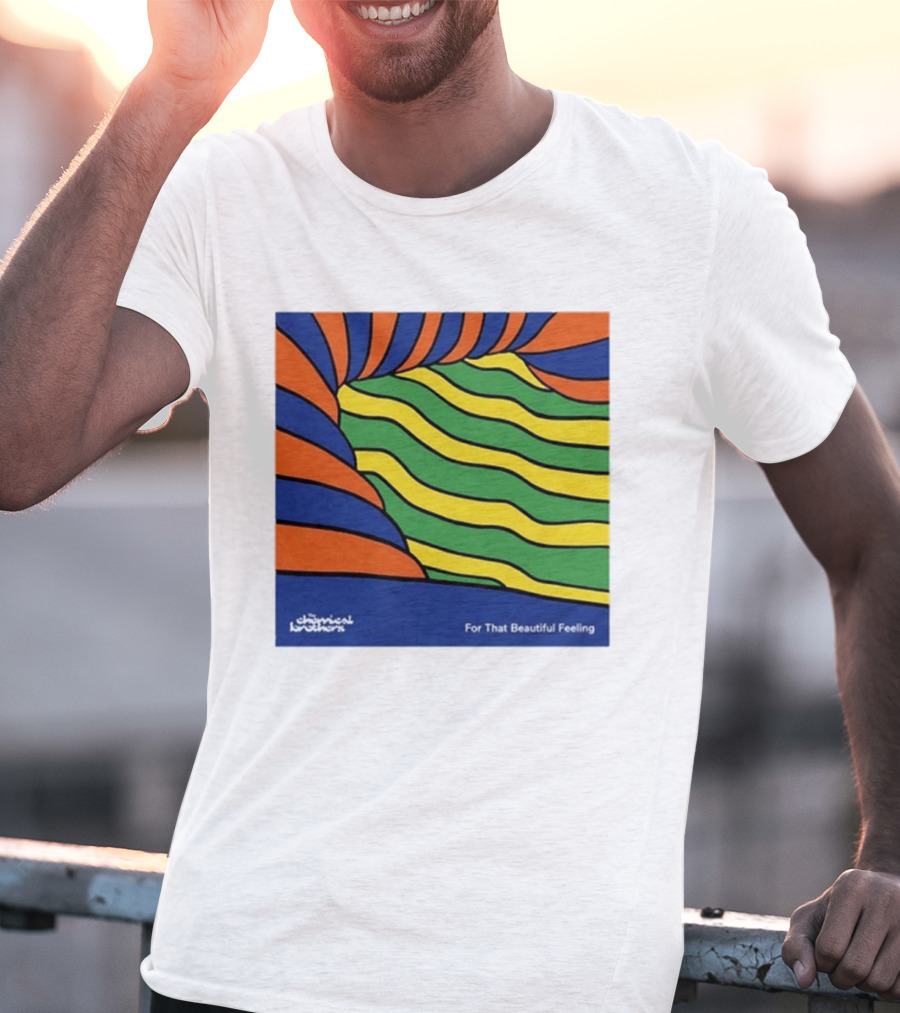 The Chemical Brothers For That Beautiful Feeling Psychedelic Wave T-Shirt