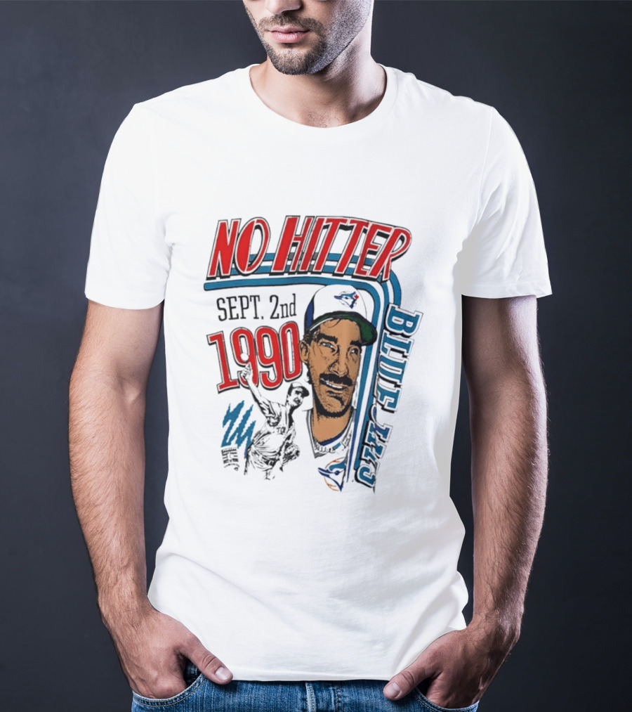 Toronto Blue Jays No Hitter Dave Stieb Sept 2nd 1990 T-Shirt