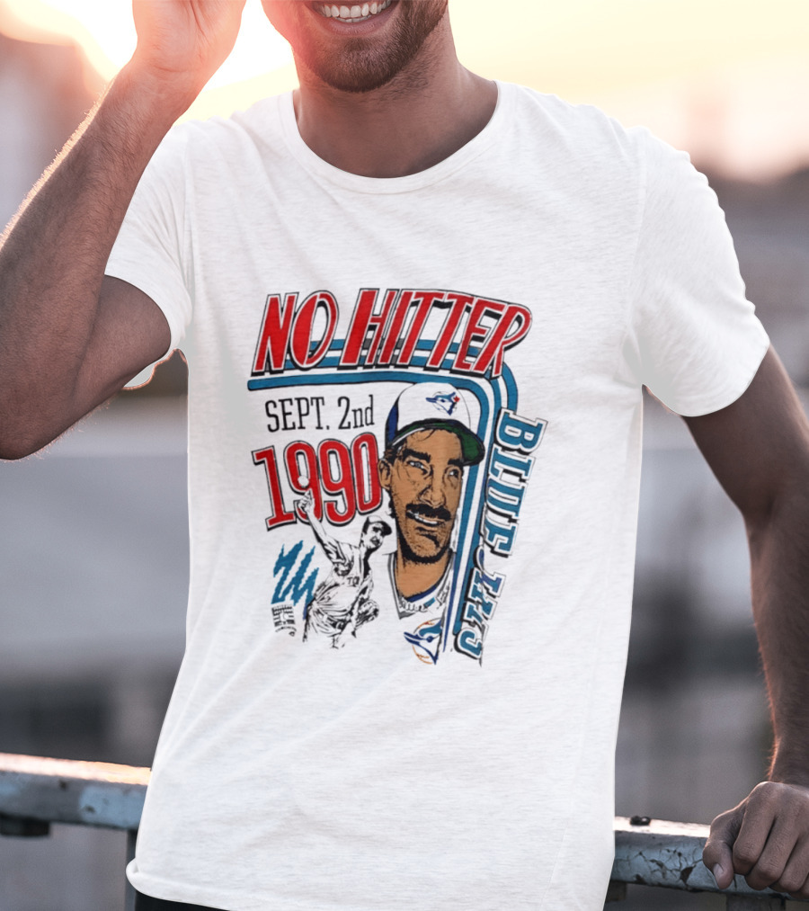 Toronto Blue Jays No Hitter Dave Stieb Sept 2nd 1990 T-Shirt