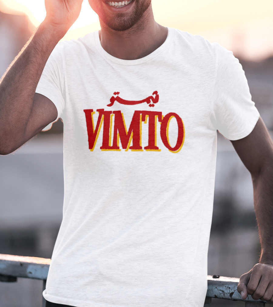 VIMTO Arabic Nostalgic Beverage Branding T-Shirt