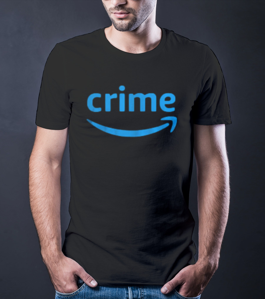 Amazon Prime Crime Parody Oversized T-Shirt