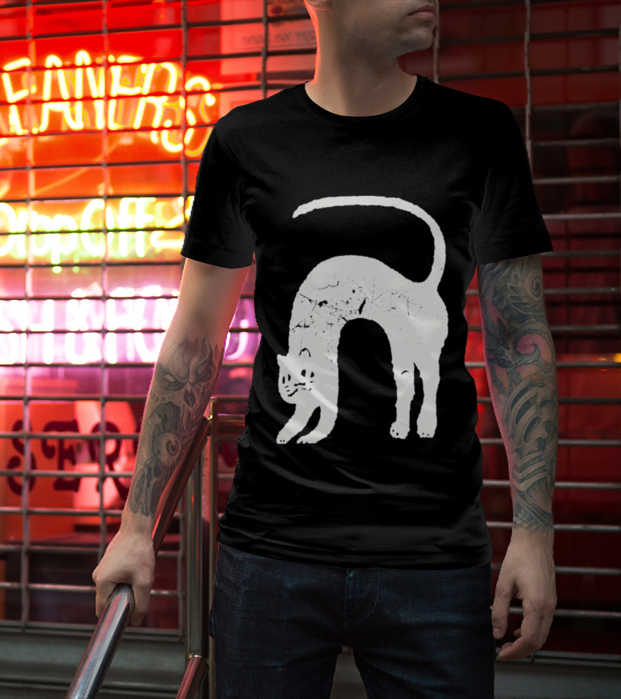 Angeltype Catvisu Arched Feline T-Shirt