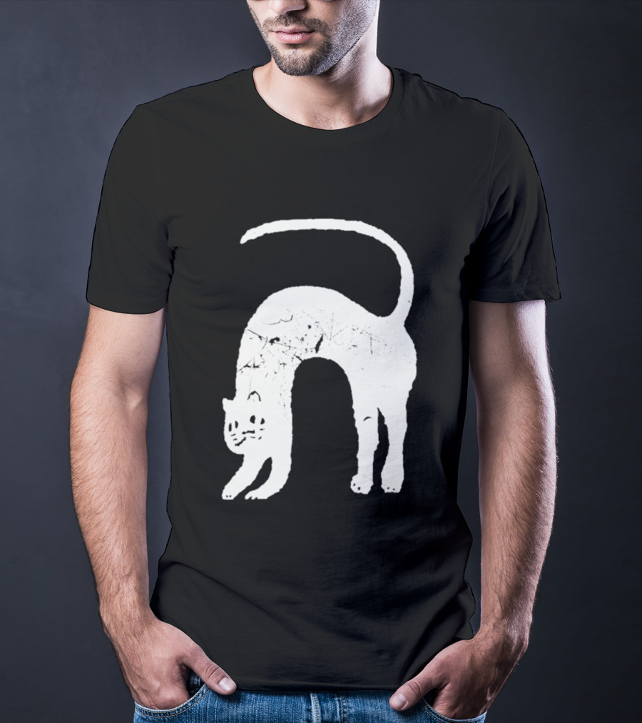 Angeltype Catvisu Arched Feline T-Shirt