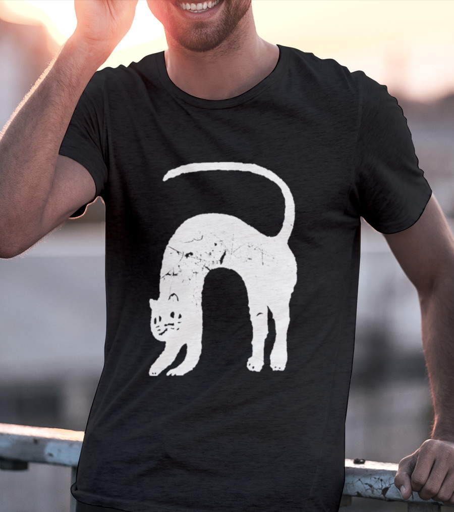 Angeltype Catvisu Arched Feline T-Shirt