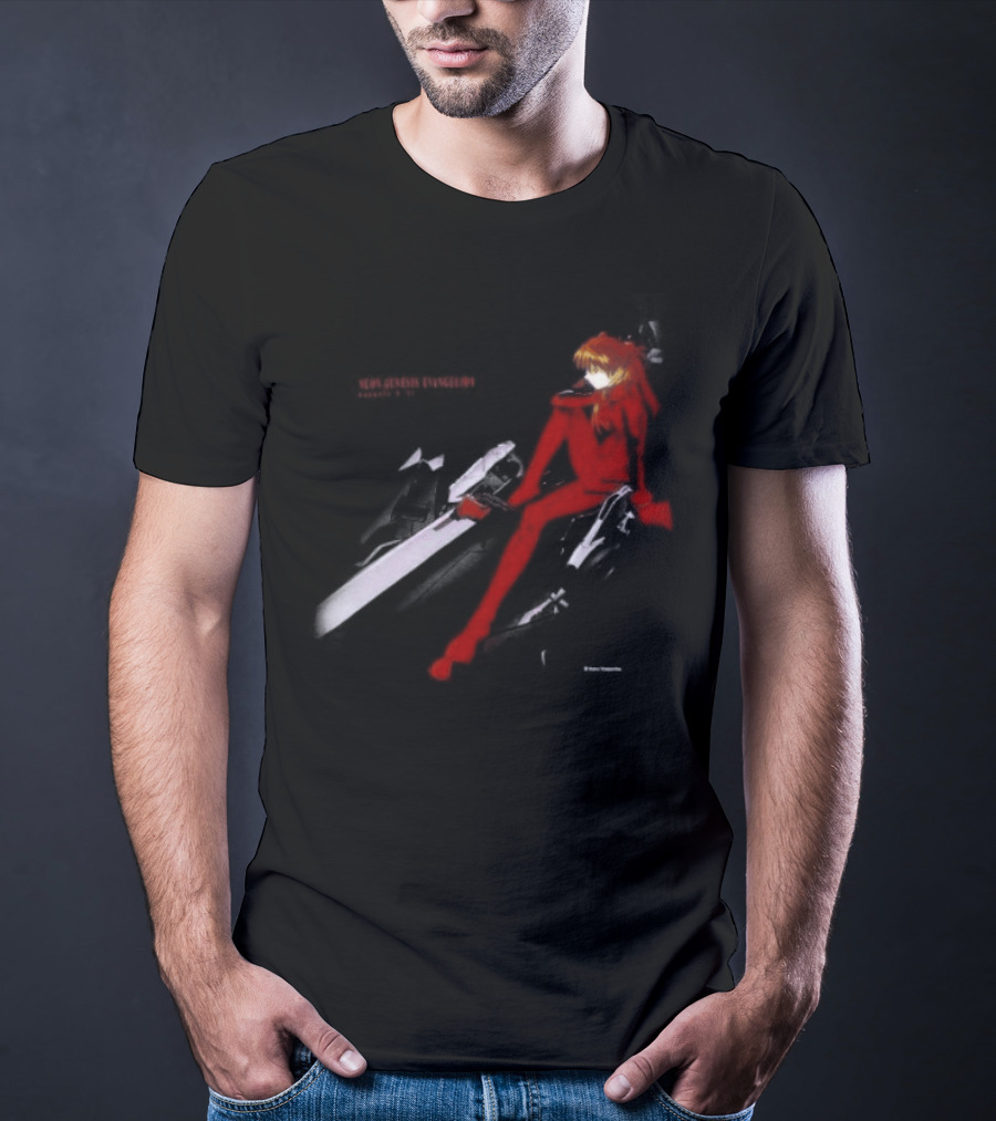 Asuka Langley Soryu Neon Genesis Evangelion Genesis 0 11 Bold Red T-Shirt