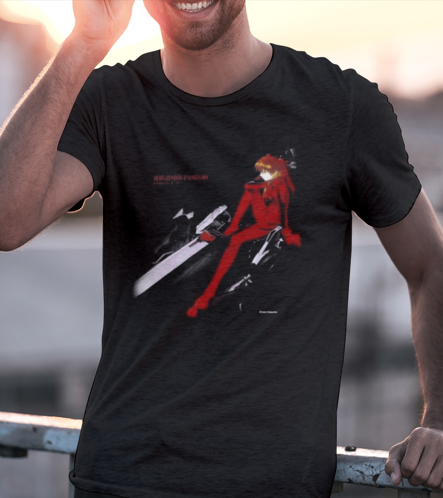 Asuka Langley Soryu Neon Genesis Evangelion Genesis 0 11 Bold Red T-Shirt